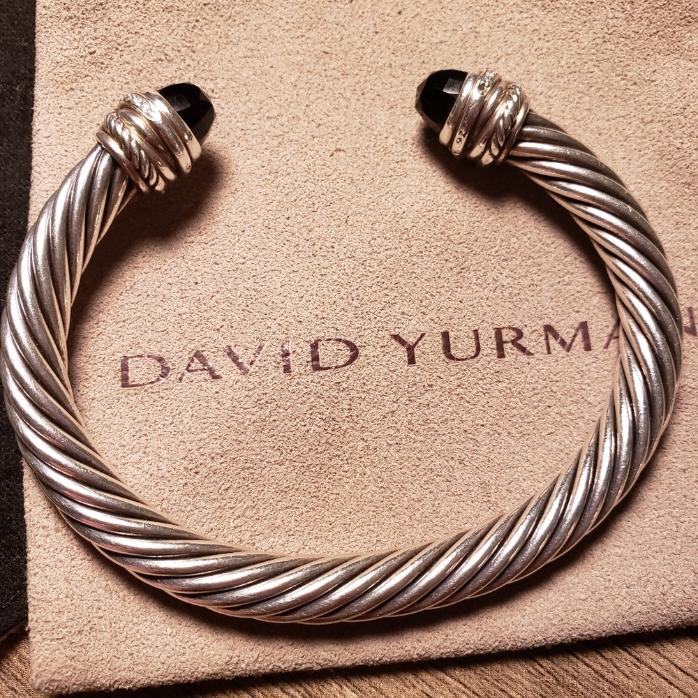 Authentic David Yurman Cable Crossover Black Onyx - image 3